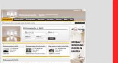 Desktop Screenshot of berliner-wohnungssuche.de