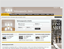 Tablet Screenshot of berliner-wohnungssuche.de